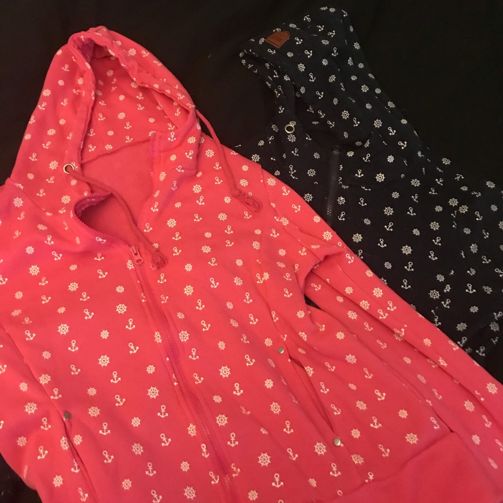 2 for 1 anchored hooded Sweaters